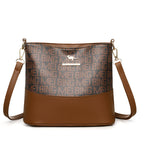 Retro Soft Leather Simple Versatile Messenger Bag