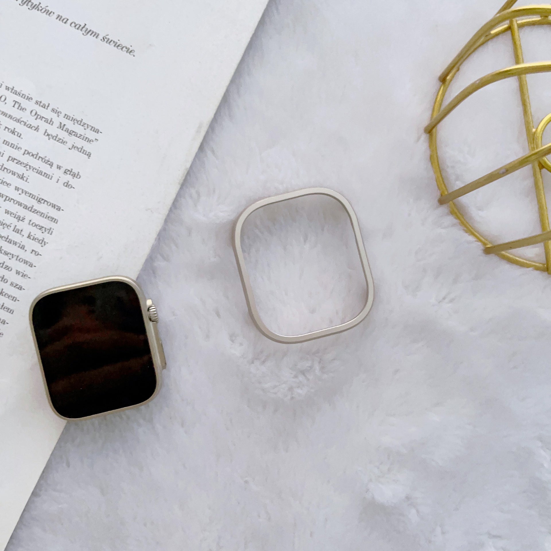 Simple And Lightweight Anti-fall Watch Metal Case