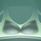 Seamless Plus Size Bra Thin Underwear Women Push Up Bra Big Size Lce Silk Breathable Female Bra