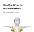 Baby Standing Red Mouth Duck Bath Table Hands-free Shower Non-slip Spine Protection Adjustable